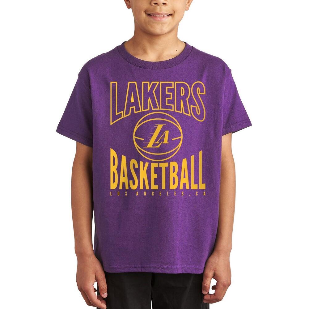 Junk Food Nba Team Basketball - Kids Short Sleeve Fan T-Shirt For Boys Girls